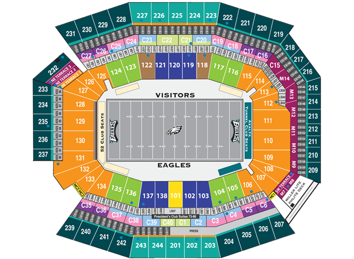 eagles playoff tickets price